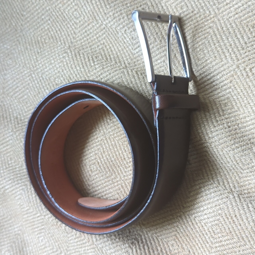 Fullum & Holt Brown Leather Belt 42/105